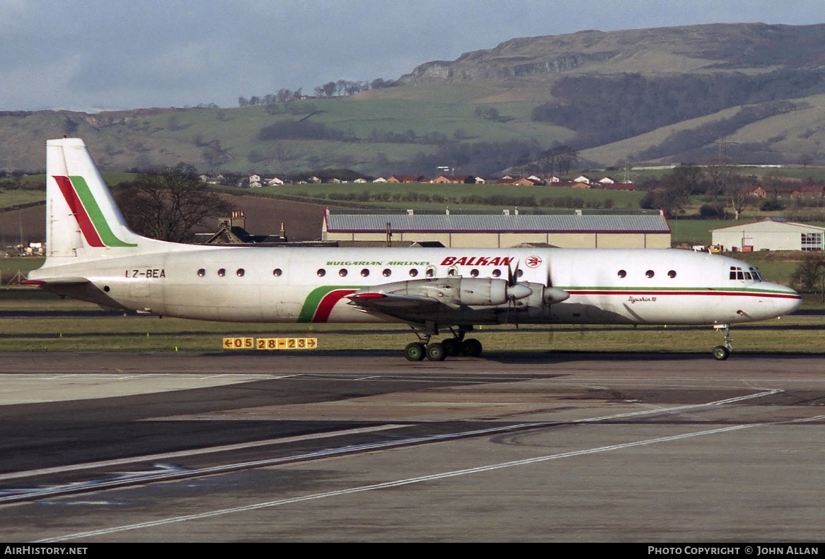 Aircraft Photo of LZ-BEA | Ilyushin Il-18D | Balkan - Bulgarian Airlines | AirHistory.net #80456