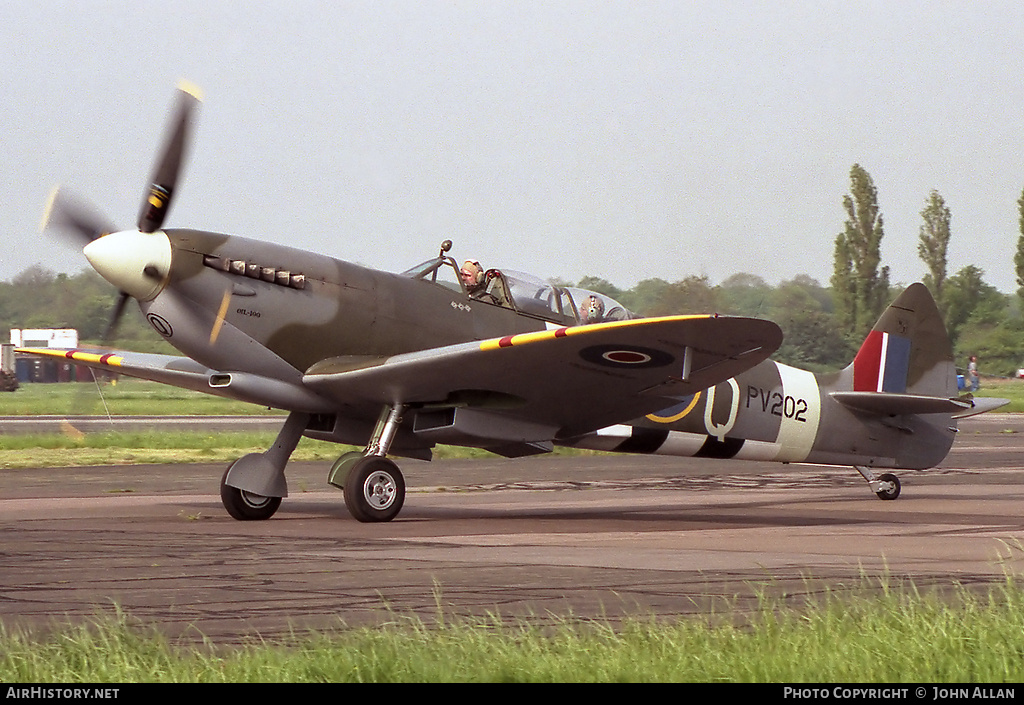 Aircraft Photo of G-TRIX / PV202 | Supermarine 509 Spitfire T9C | UK - Air Force | AirHistory.net #80471