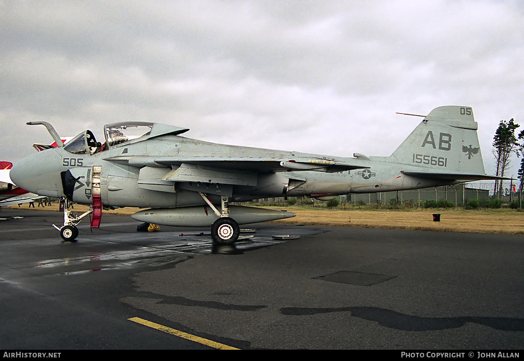 Aircraft Photo of 155661 | Grumman A-6E Intruder (G-128) | USA - Navy | AirHistory.net #80483