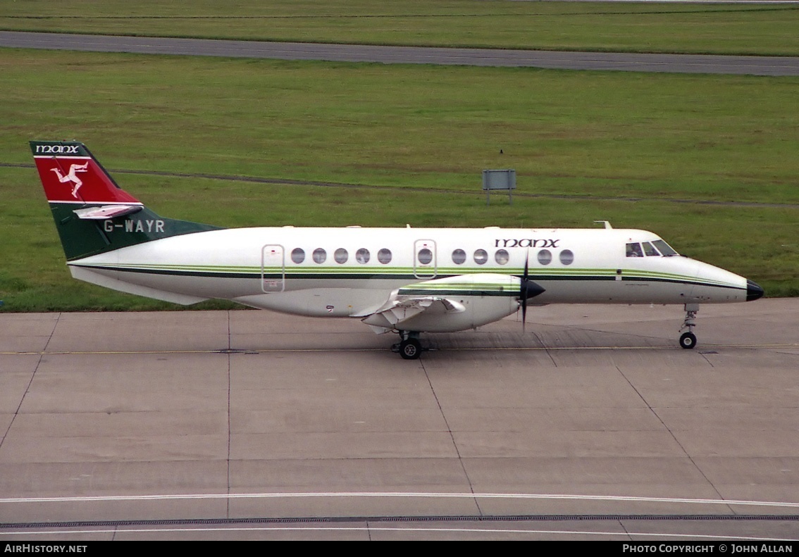 Aircraft Photo of G-WAYR | British Aerospace Jetstream 41 | Manx Airlines | AirHistory.net #80486