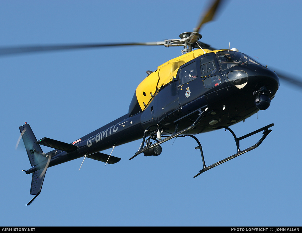 Aircraft Photo of G-BMTC | Aerospatiale AS-355F-2 Ecureuil 2 | Police | AirHistory.net #80489