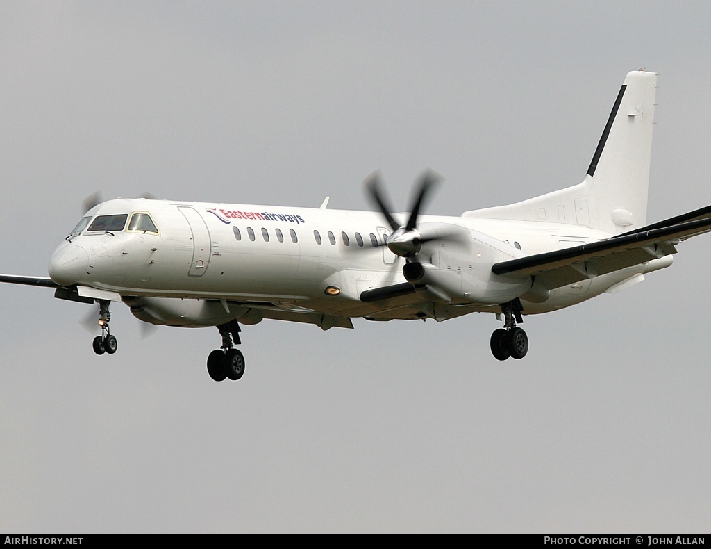 Aircraft Photo of G-CDKA | Saab 2000 | Eastern Airways | AirHistory.net #80491