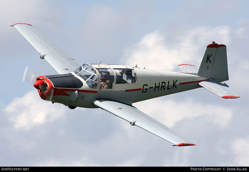 Aircraft Photo of G-HRLK | Saab 91D Safir | AirHistory.net #80493