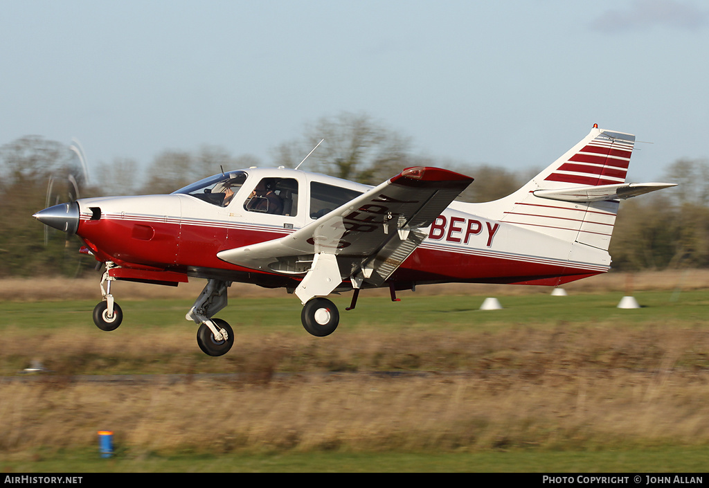 Aircraft Photo of G-BEPY | Rockwell Commander 112B | AirHistory.net #80512