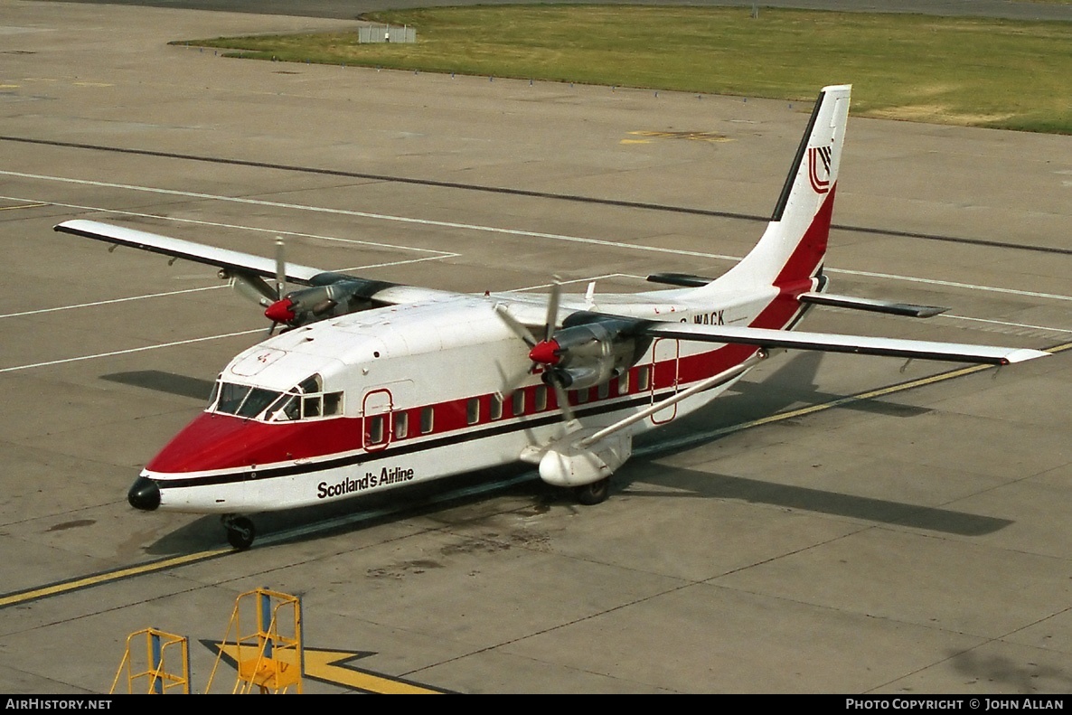 Aircraft Photo of G-WACK | Short 360-100 | Loganair | AirHistory.net #80519