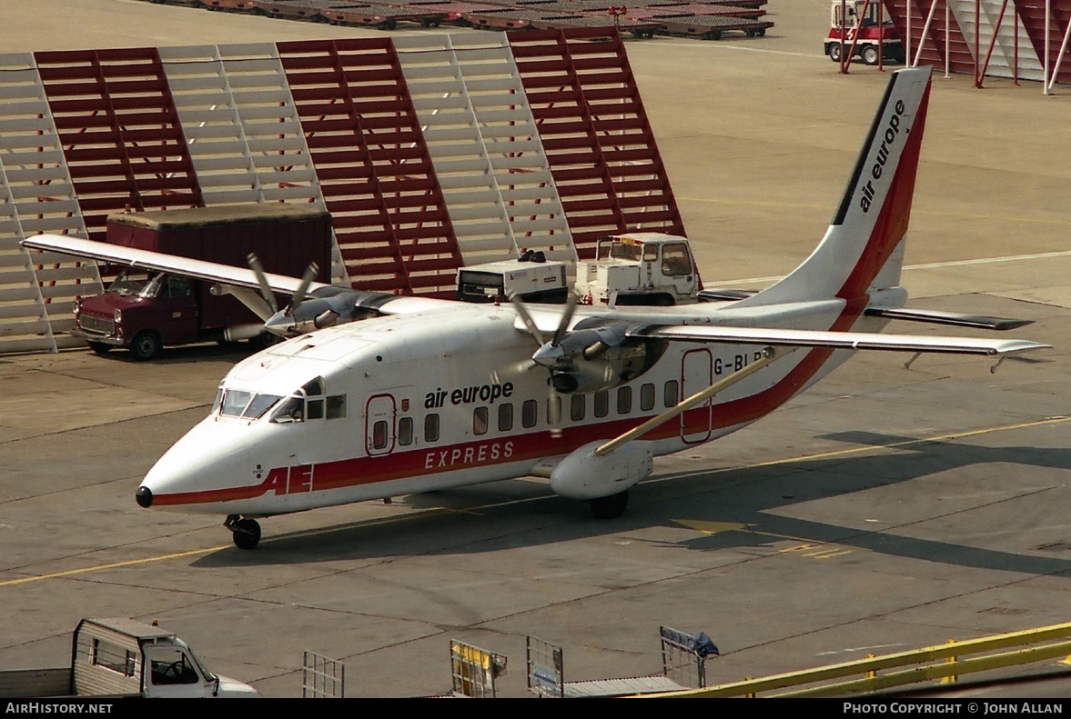 Aircraft Photo of G-BLRT | Short 360-100 | Air Europe Express | AirHistory.net #80522