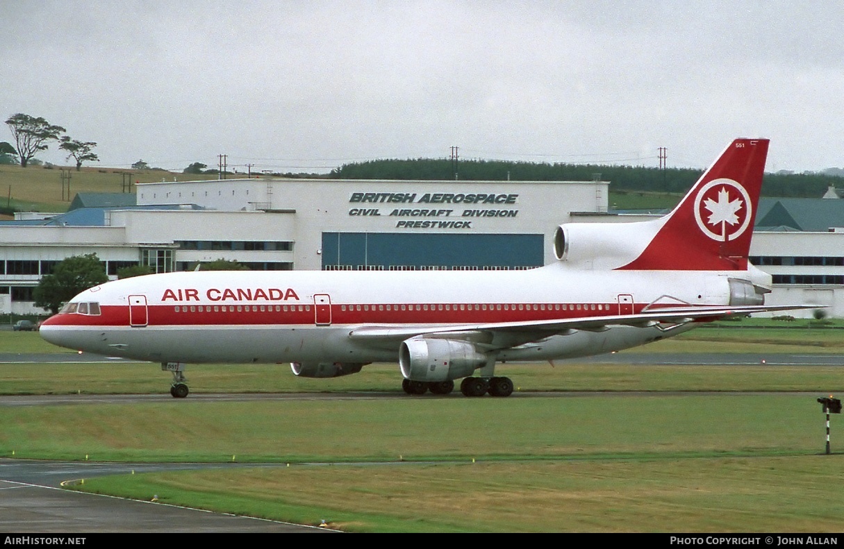 Aircraft Photo of C-GAGF | Lockheed L-1011-385-3 TriStar 500 | Air Canada | AirHistory.net #80524