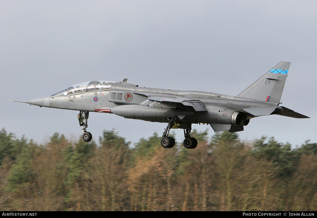Aircraft Photo of XX840 | Sepecat Jaguar T4 | UK - Air Force | AirHistory.net #80526