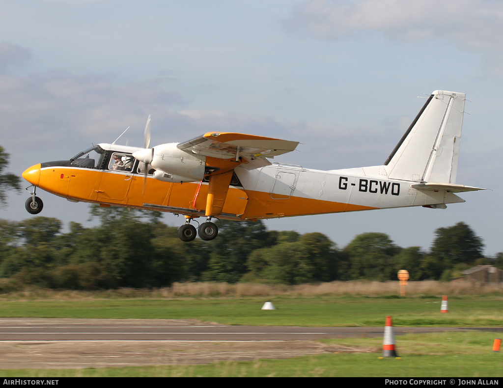Aircraft Photo of G-BCWO | Britten-Norman BN-2A-26 Islander | AirHistory.net #80534