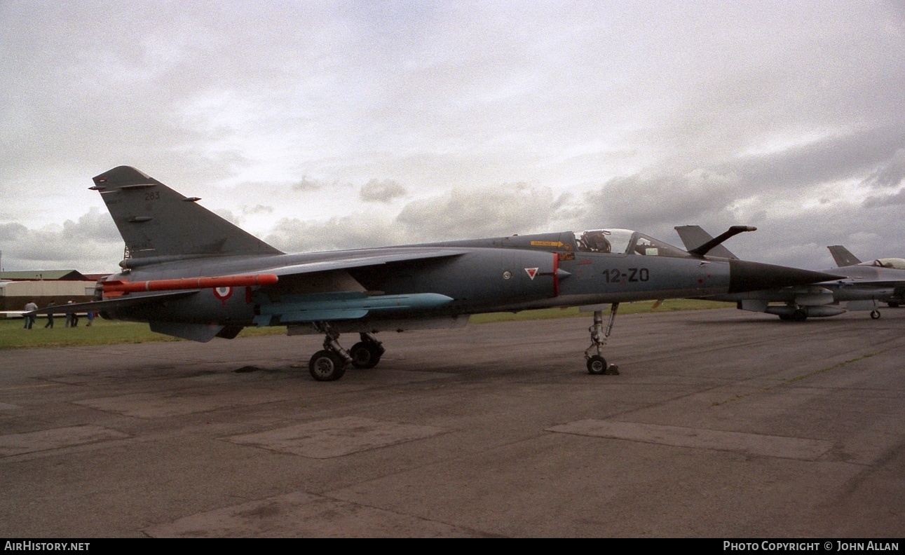 Aircraft Photo of 283 | Dassault Mirage F1CT | France - Air Force | AirHistory.net #80535