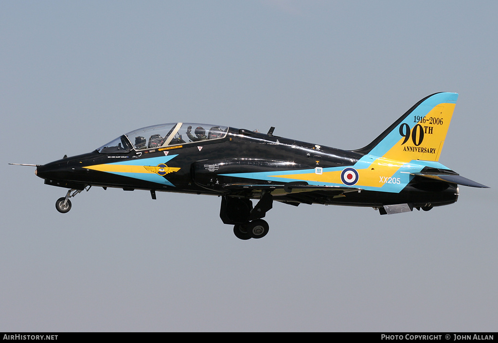 Aircraft Photo of XX205 | Hawker Siddeley Hawk T1A (HS-1182) | UK - Air Force | AirHistory.net #80547