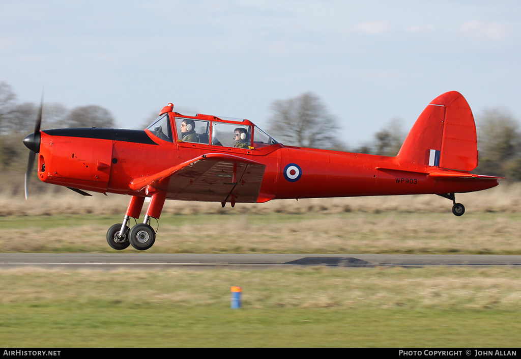 Aircraft Photo of G-BCGC / WP903 | De Havilland DHC-1 Chipmunk Mk22 | UK - Air Force | AirHistory.net #80548