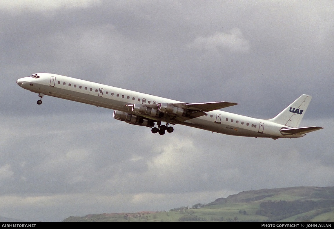 Aircraft Photo of EC-DYY | McDonnell Douglas DC-8-61 | UAS - United Aviation Services | AirHistory.net #80569