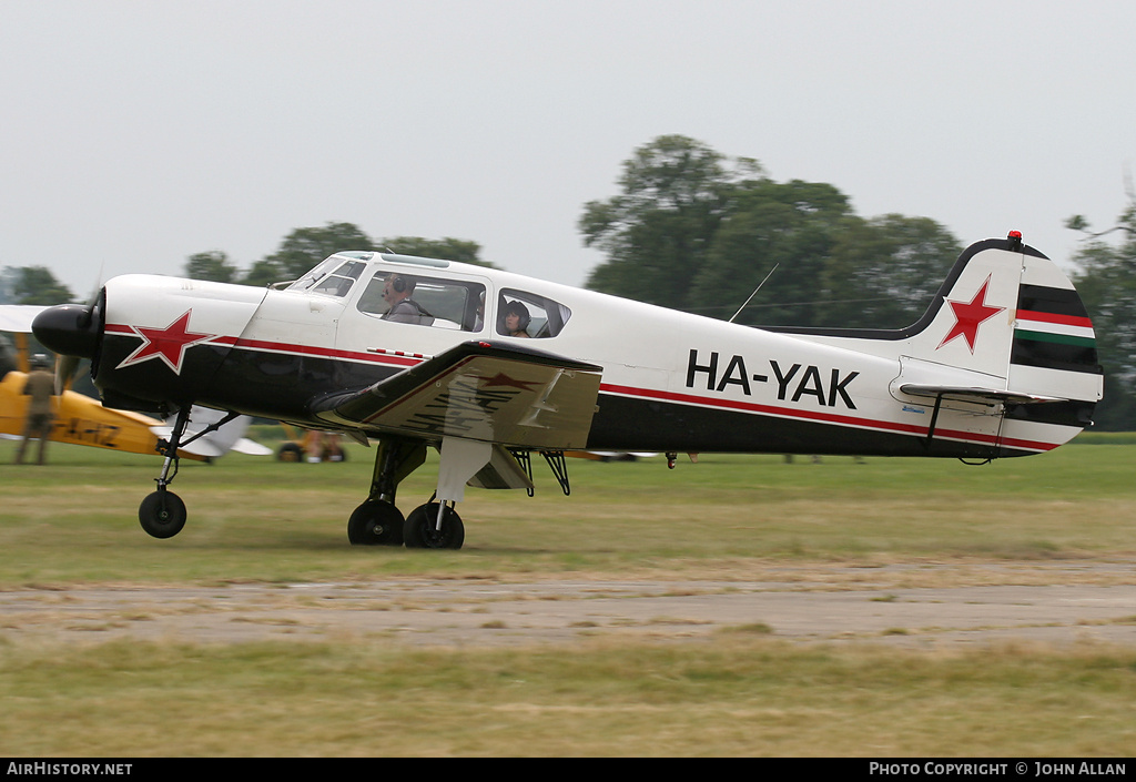 Aircraft Photo of HA-YAK | Yakovlev Yak-18T | AirHistory.net #80573