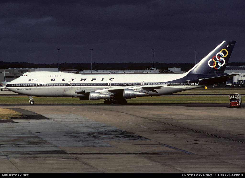 Aircraft Photo of SX-OAD | Boeing 747-212B | Olympic | AirHistory.net #80586