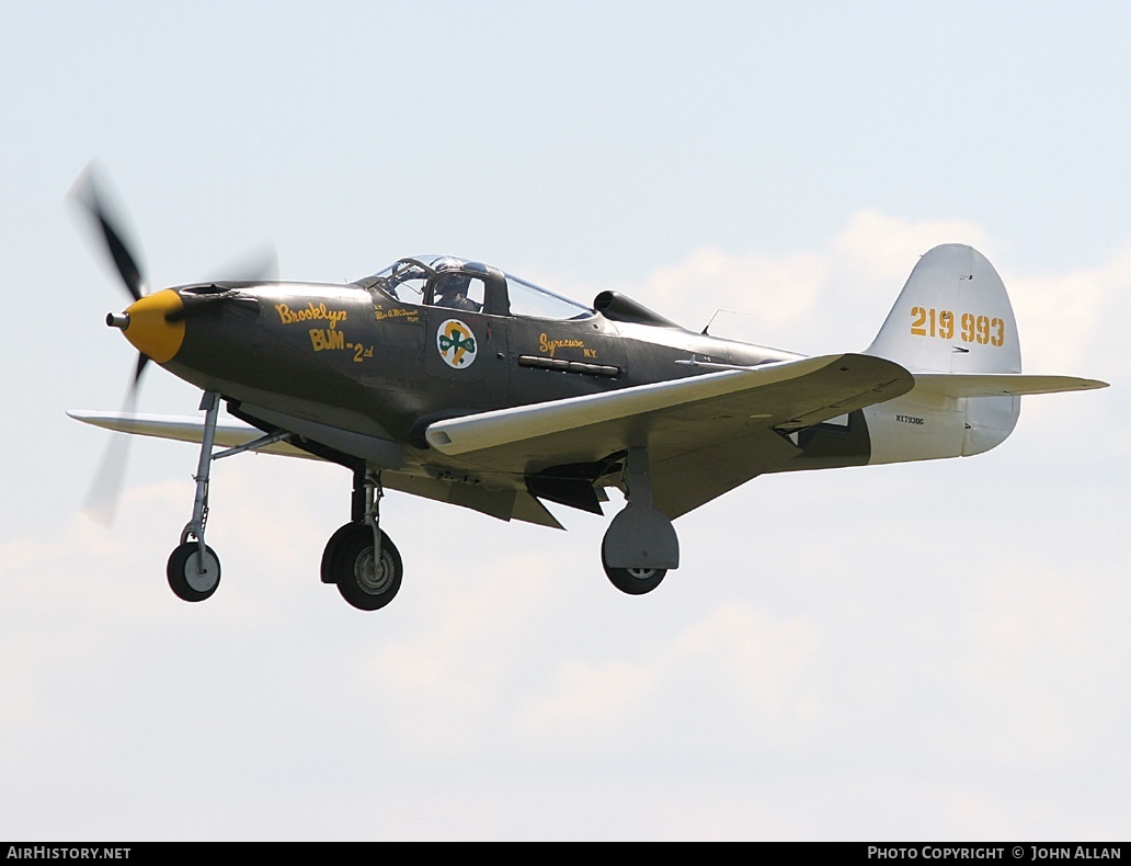 Aircraft Photo of N793QG / NX793QG / 219993 | Bell P-39Q Airacobra | USA - Air Force | AirHistory.net #80591