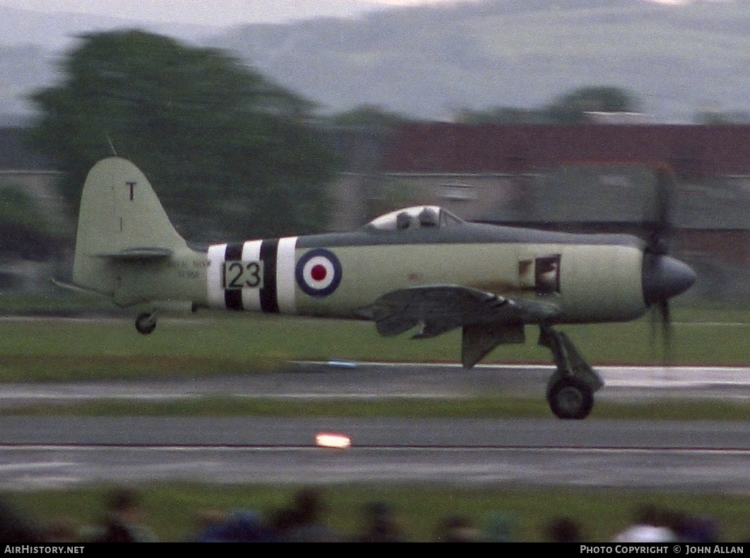 Aircraft Photo of TF956 | Hawker Sea Fury FB11 | UK - Navy | AirHistory.net #80616