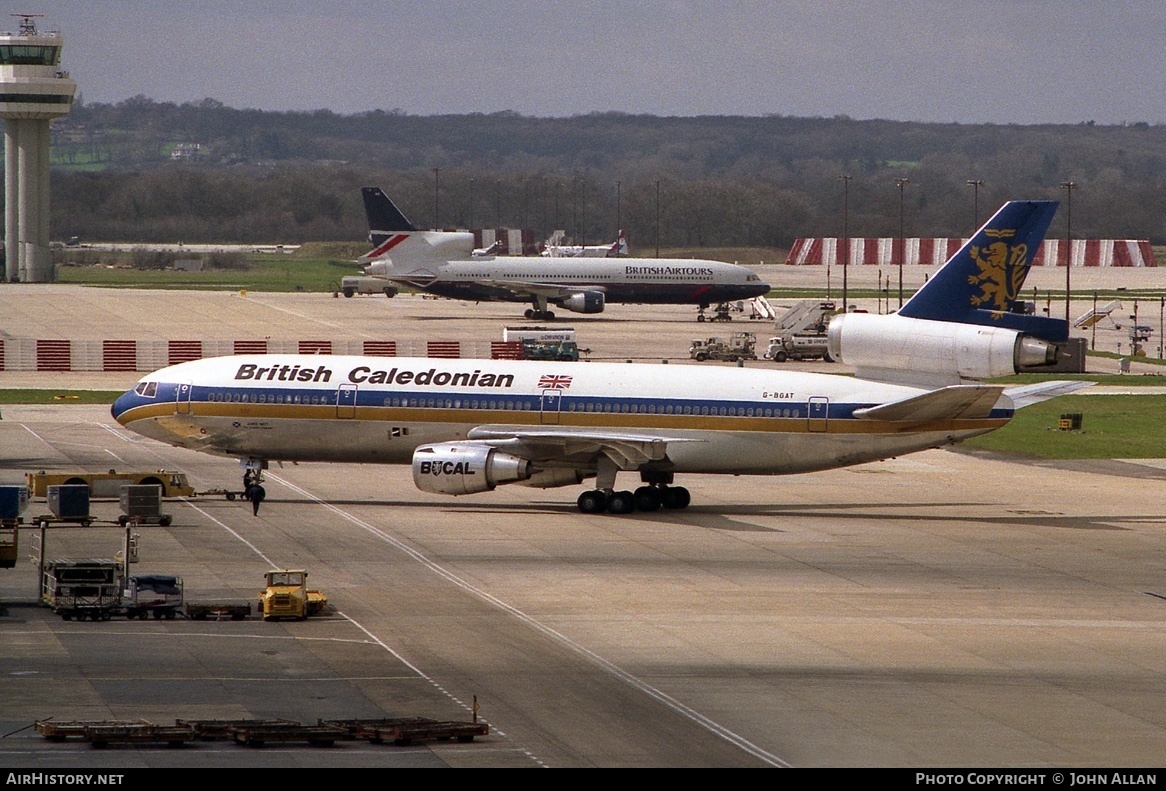 Aircraft Photo of G-BGAT | McDonnell Douglas DC-10-30 | British Caledonian Airways | AirHistory.net #80629