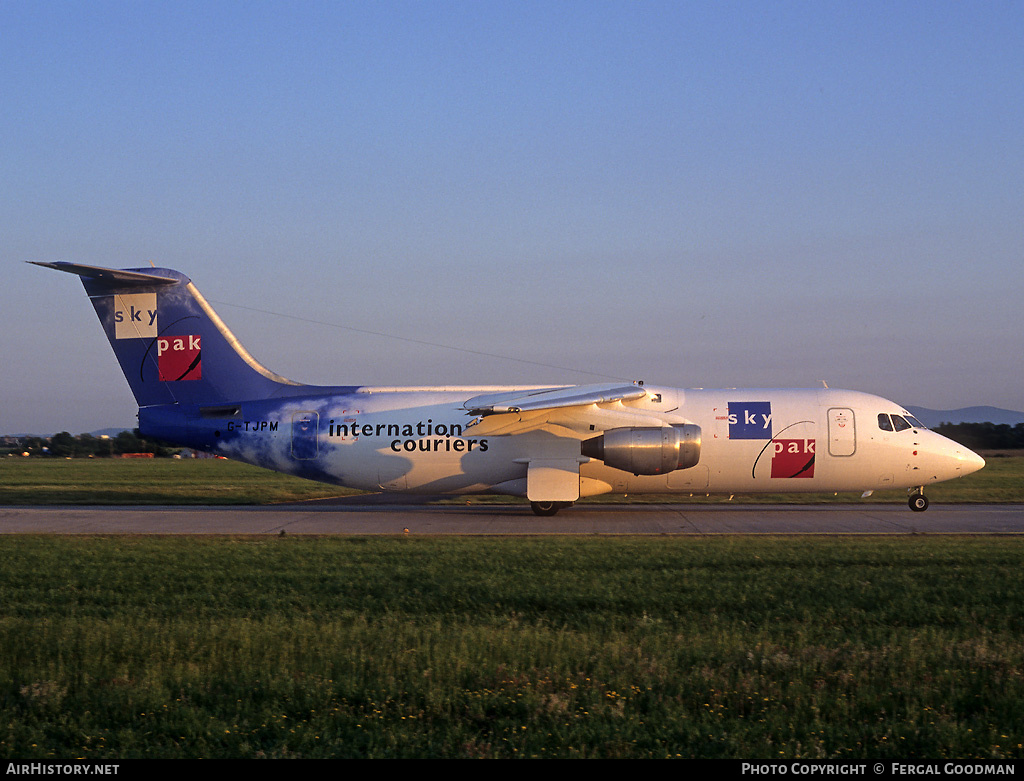 Aircraft Photo of G-TJPM | British Aerospace BAe-146-300QT Quiet Trader | Sky Pak International Couriers | AirHistory.net #80644