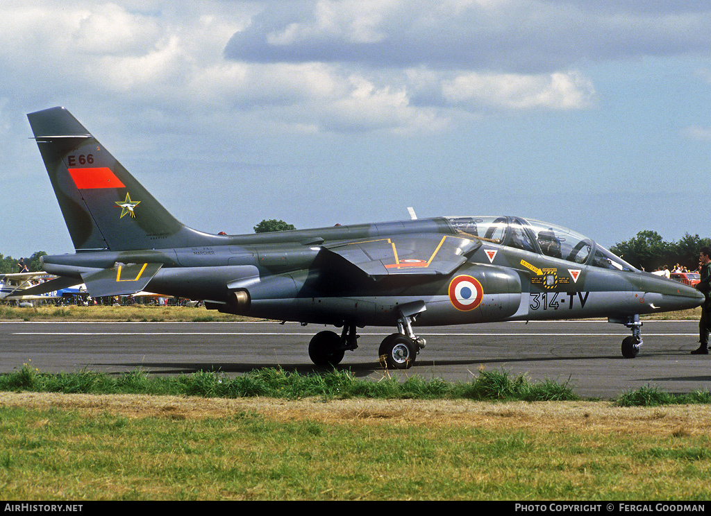 Aircraft Photo of E66 | Dassault-Dornier Alpha Jet E | France - Air Force | AirHistory.net #80646