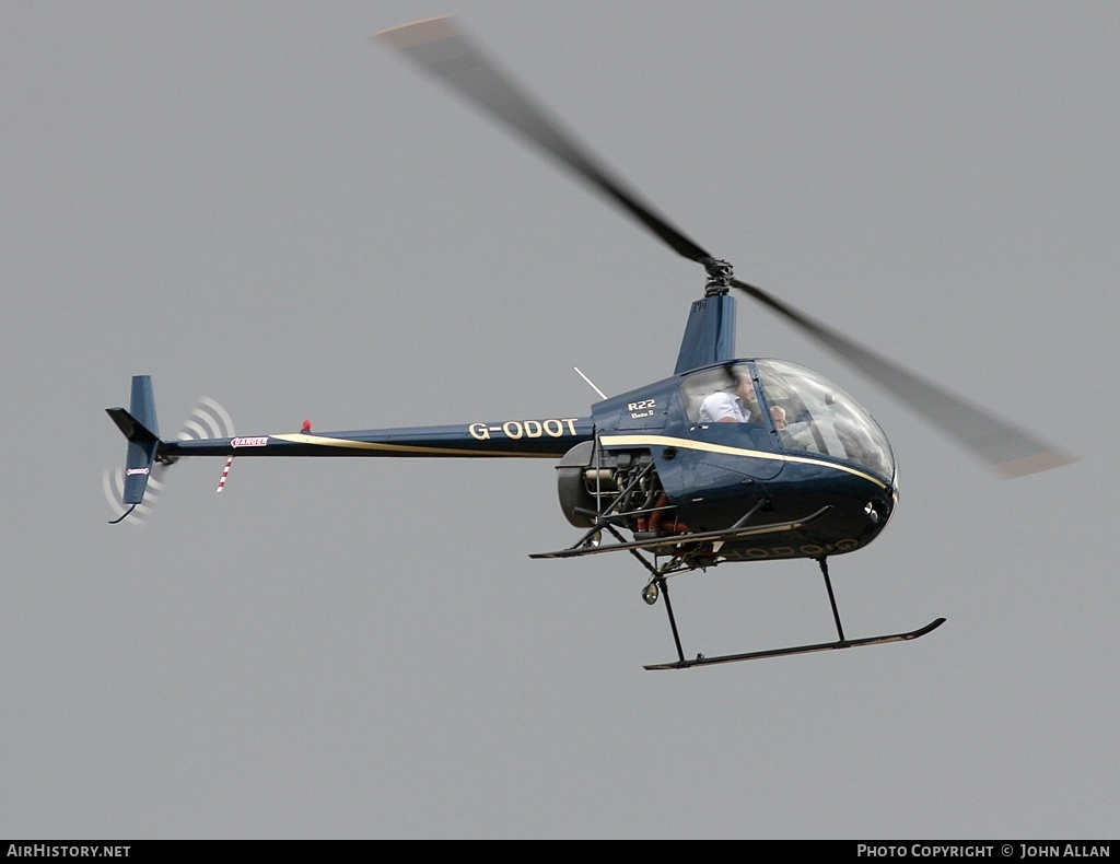 Aircraft Photo of G-ODOT | Robinson R-22 Beta II | AirHistory.net #80664