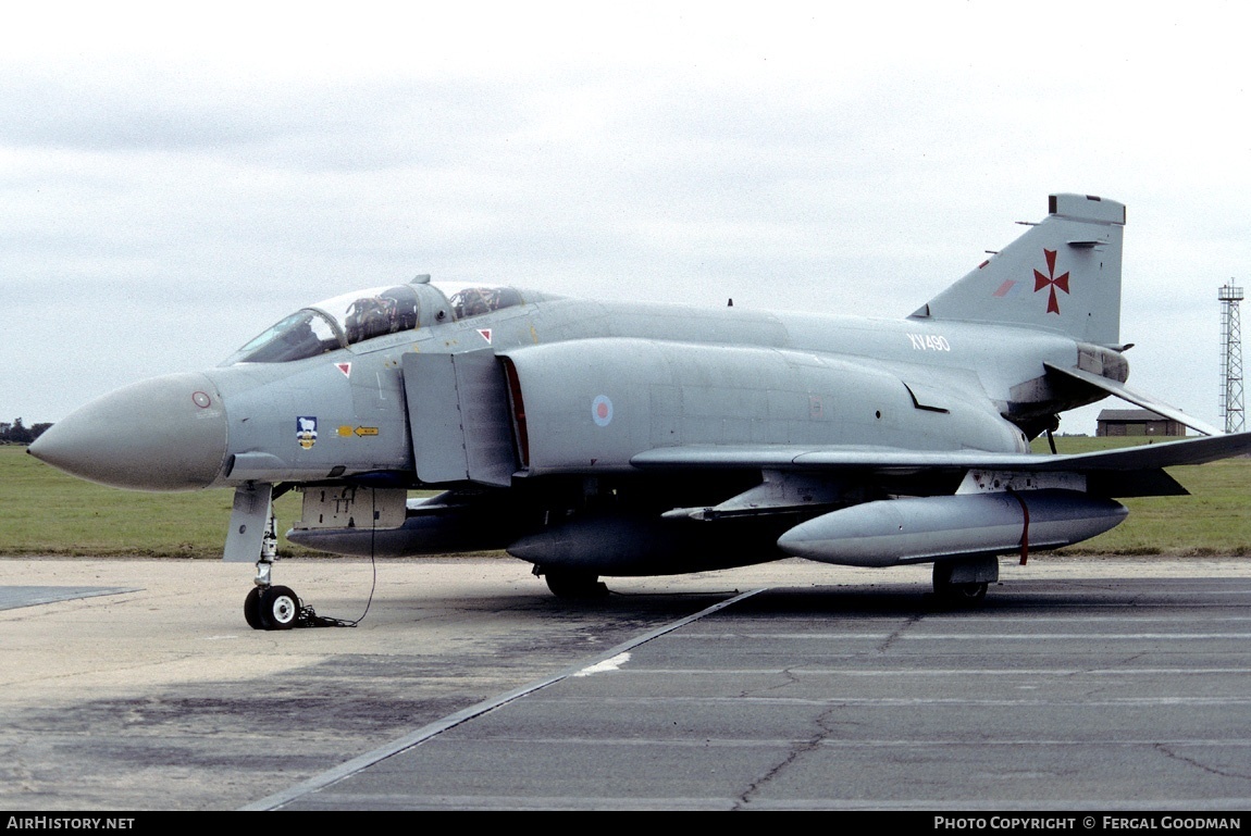 Aircraft Photo of XV490 | McDonnell Douglas F-4M Phantom FGR2 | UK - Air Force | AirHistory.net #80670