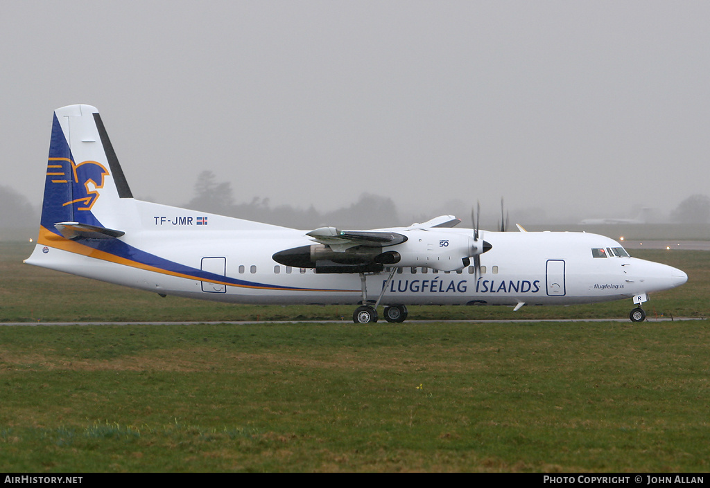 Aircraft Photo of TF-JMR | Fokker 50 | Flugfélag Íslands - Air Iceland | AirHistory.net #80675