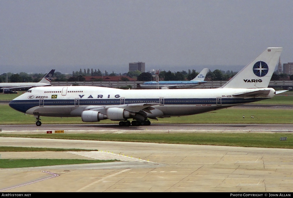 Aircraft Photo of PP-VOB | Boeing 747-341 | Varig | AirHistory.net #80677