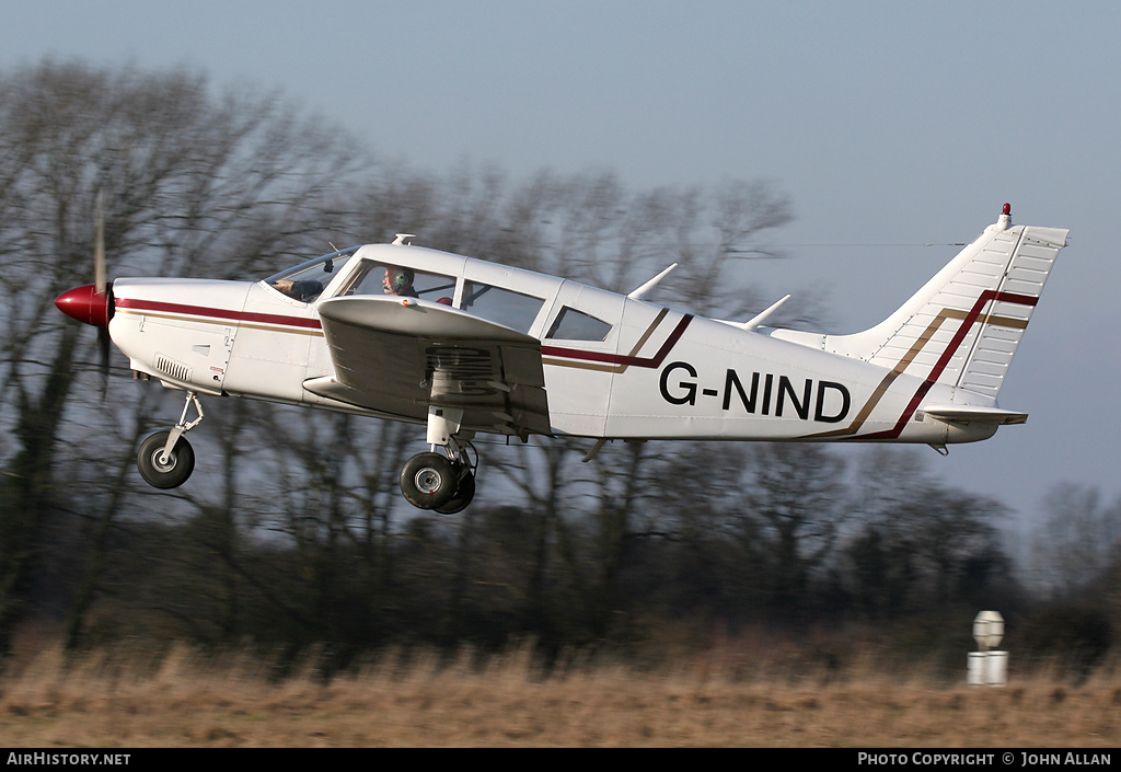 Aircraft Photo of G-NIND | Piper PA-28-180 Cherokee Challenger | AirHistory.net #80683