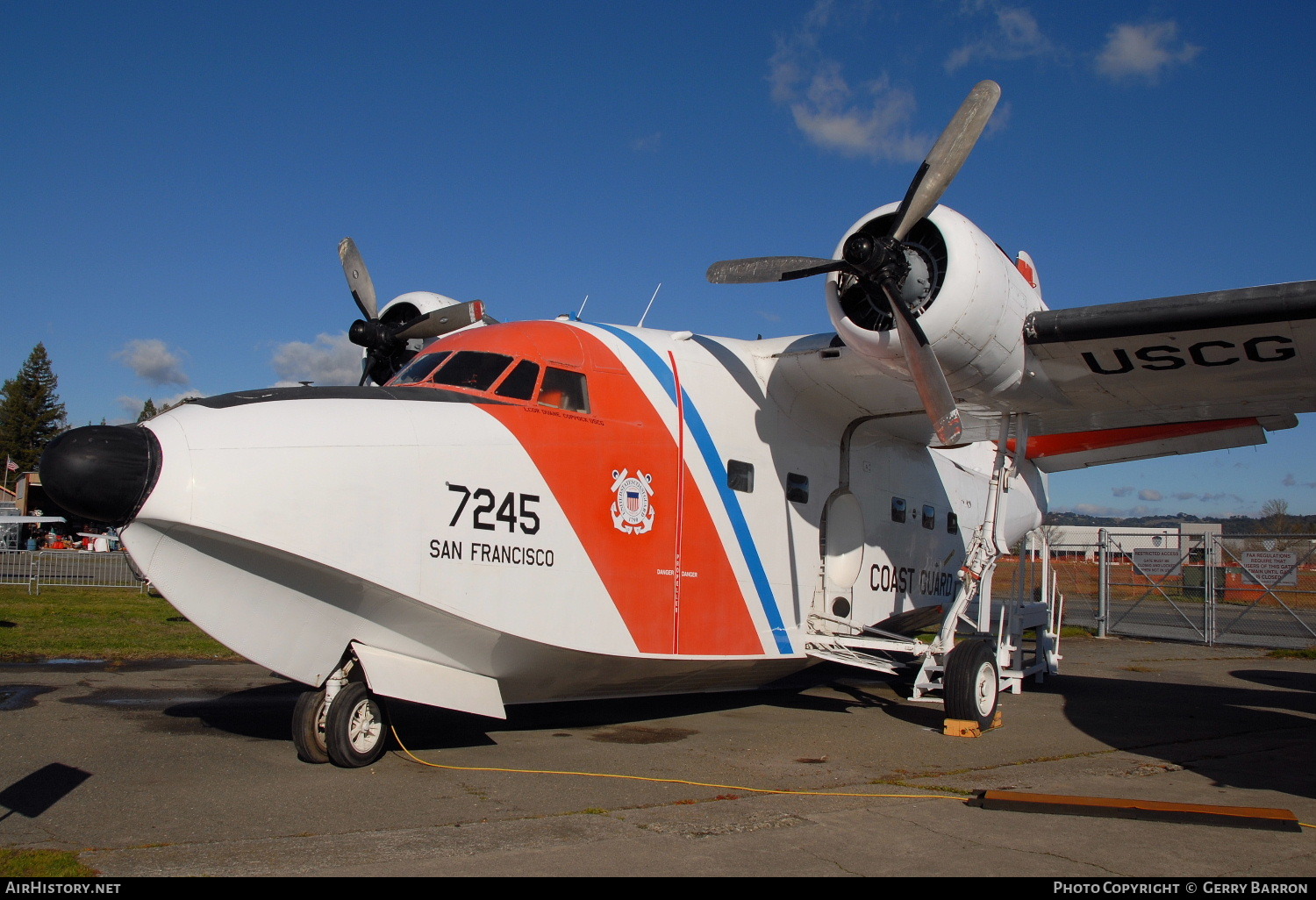 Aircraft Photo of 7245 | Grumman HU-16E Albatross | USA - Coast Guard | AirHistory.net #80692