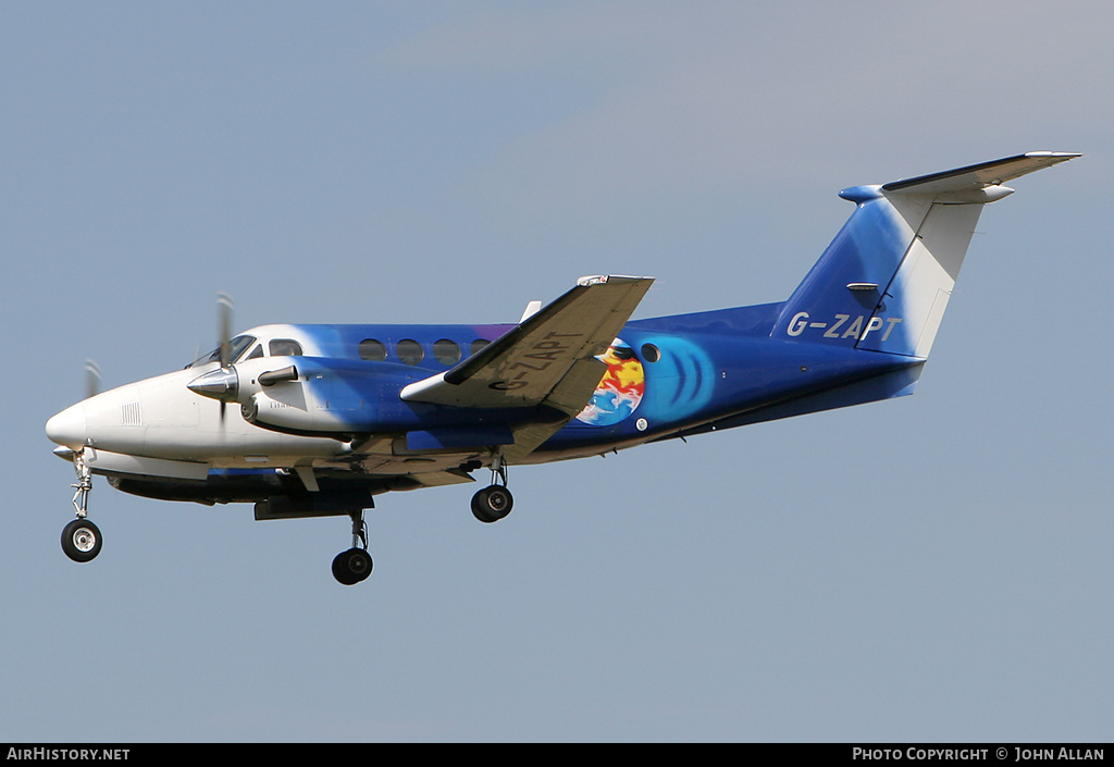 Aircraft Photo of G-ZAPT | Raytheon B200C King Air | Titan Airways | AirHistory.net #80718