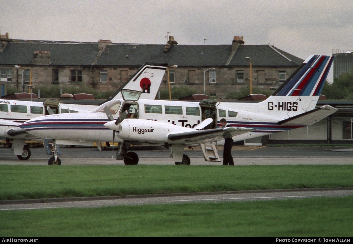 Aircraft Photo of G-HIGS | Cessna 404 Titan | Higgsair | AirHistory.net #80724