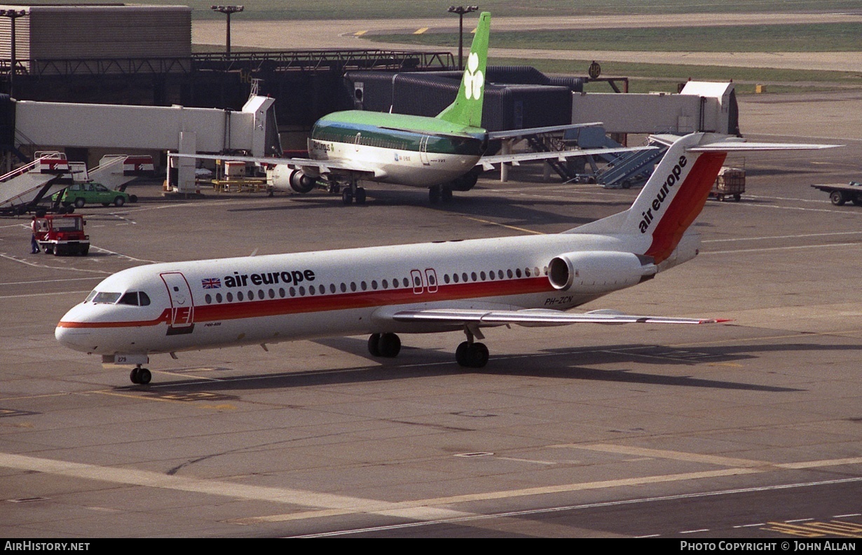 Aircraft Photo of PH-ZCN | Fokker 100 (F28-0100) | Air Europe | AirHistory.net #80744
