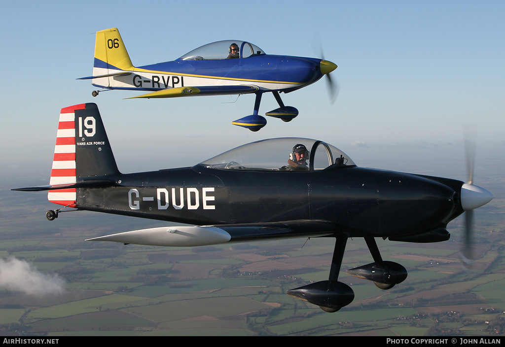 Aircraft Photo of G-DUDE | Van's RV-8 | AirHistory.net #80746
