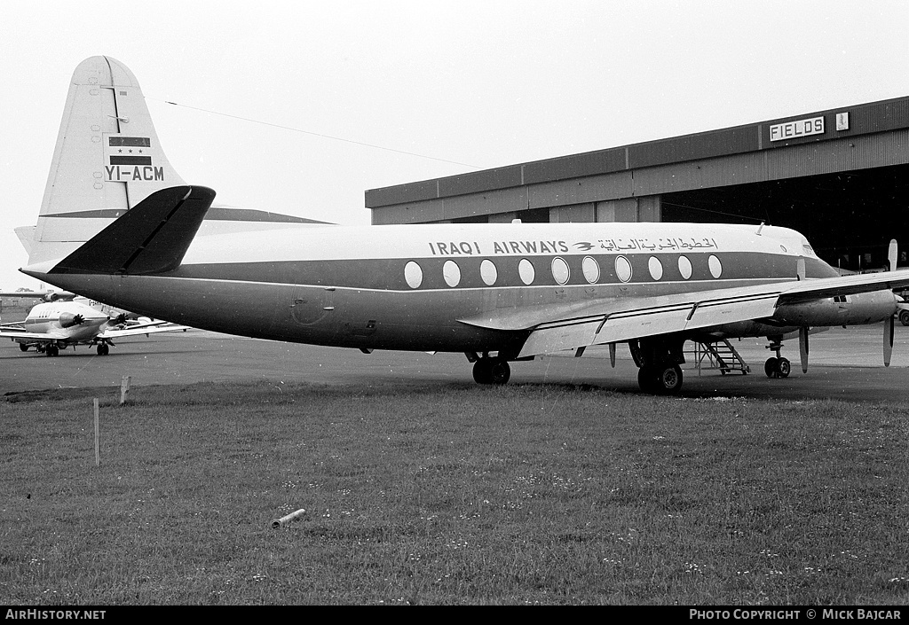 Aircraft Photo of YI-ACM | Vickers 735 Viscount | Iraqi Airways | AirHistory.net #80747