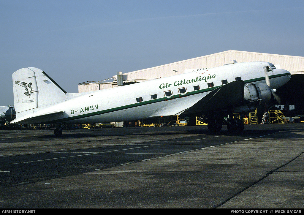 Aircraft Photo of G-AMSV | Douglas C-47B Skytrain | Air Atlantique | AirHistory.net #80752