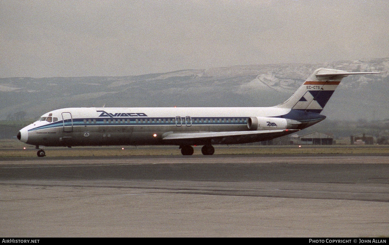 Aircraft Photo of EC-CTS | McDonnell Douglas DC-9-34CF | Aviaco | AirHistory.net #80770