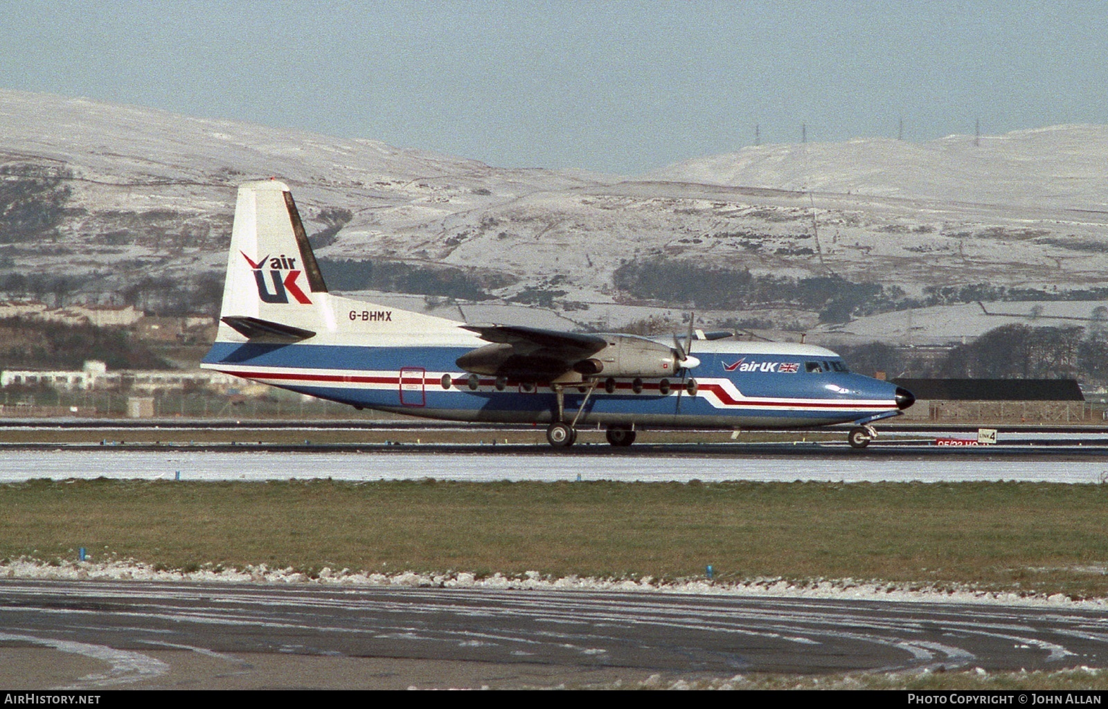 Aircraft Photo of G-BHMX | Fokker F27-200 Friendship | Air UK | AirHistory.net #80783