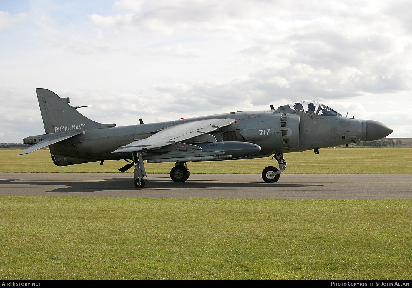 Aircraft Photo of XZ440 | British Aerospace Sea Harrier FA2 | UK - Navy | AirHistory.net #80785