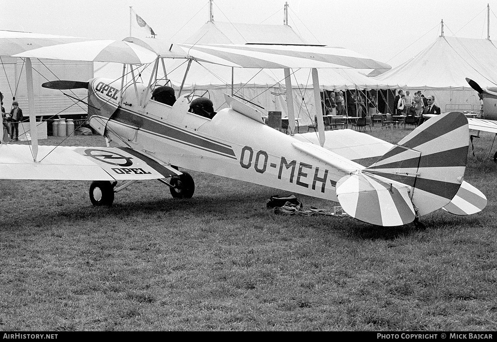 Aircraft Photo of OO-MEH | De Havilland D.H. 82A Tiger Moth II | Opel | AirHistory.net #80792