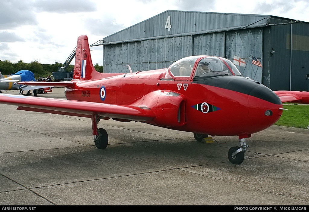 Aircraft Photo of G-BWOT / XN459 | Hunting P.84 Jet Provost T3A | UK - Air Force | AirHistory.net #80796