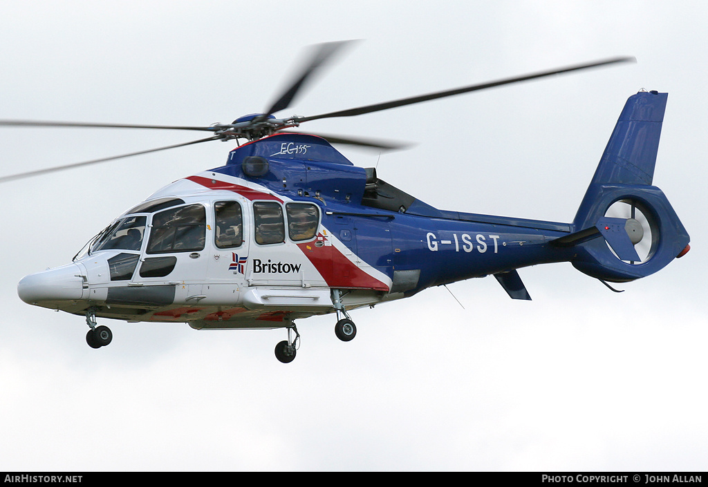 Aircraft Photo of G-ISST | Eurocopter EC-155B-1 | Bristow Helicopters | AirHistory.net #80820