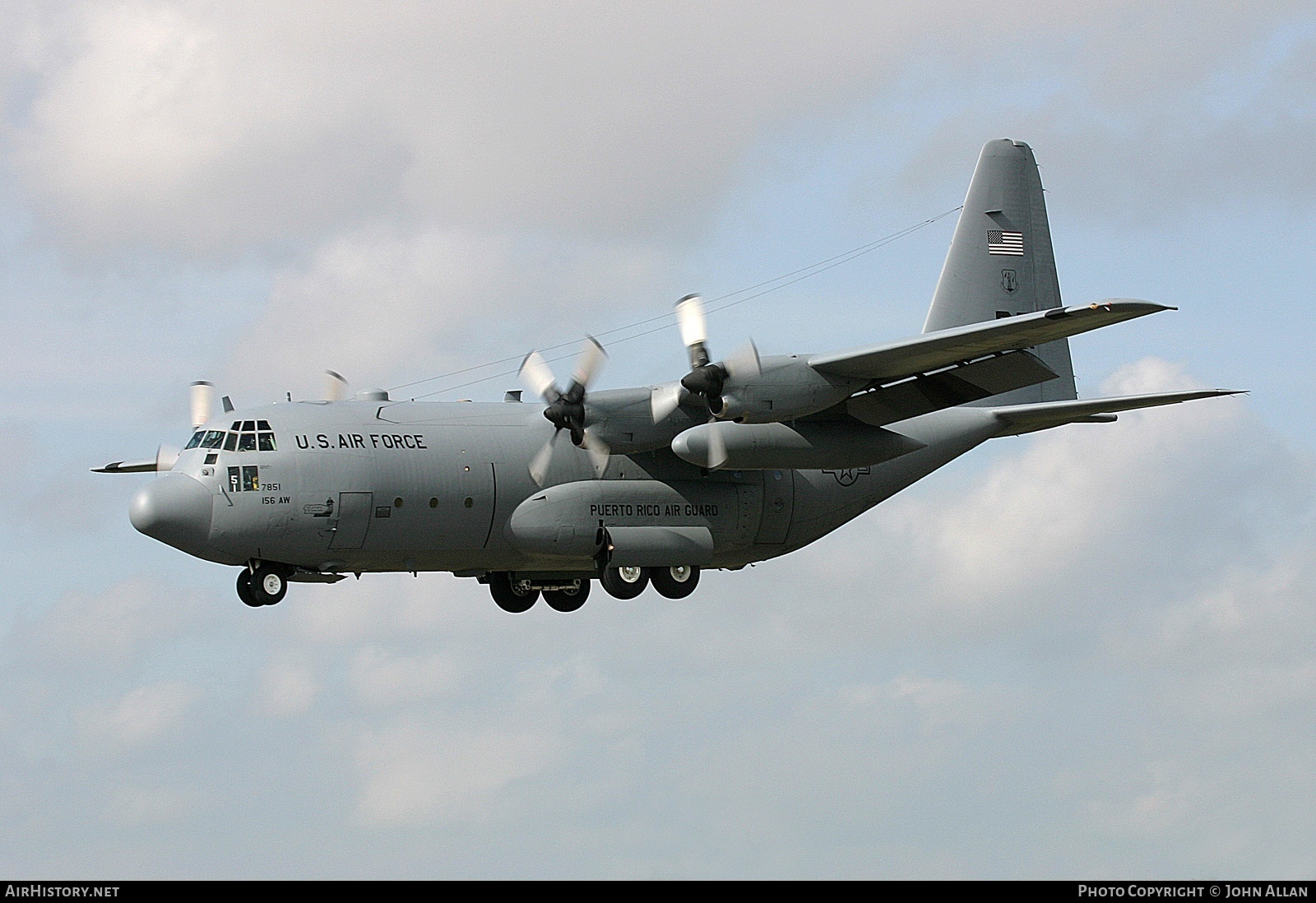 Aircraft Photo of 63-7851 / AF63-851 | Lockheed C-130E Hercules (L-382) | USA - Air Force | AirHistory.net #80823