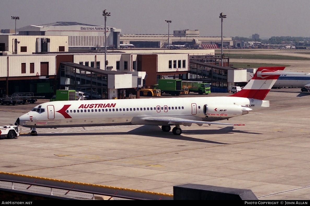 Aircraft Photo of OE-LMM | McDonnell Douglas MD-87 (DC-9-87) | Austrian Airlines | AirHistory.net #80826