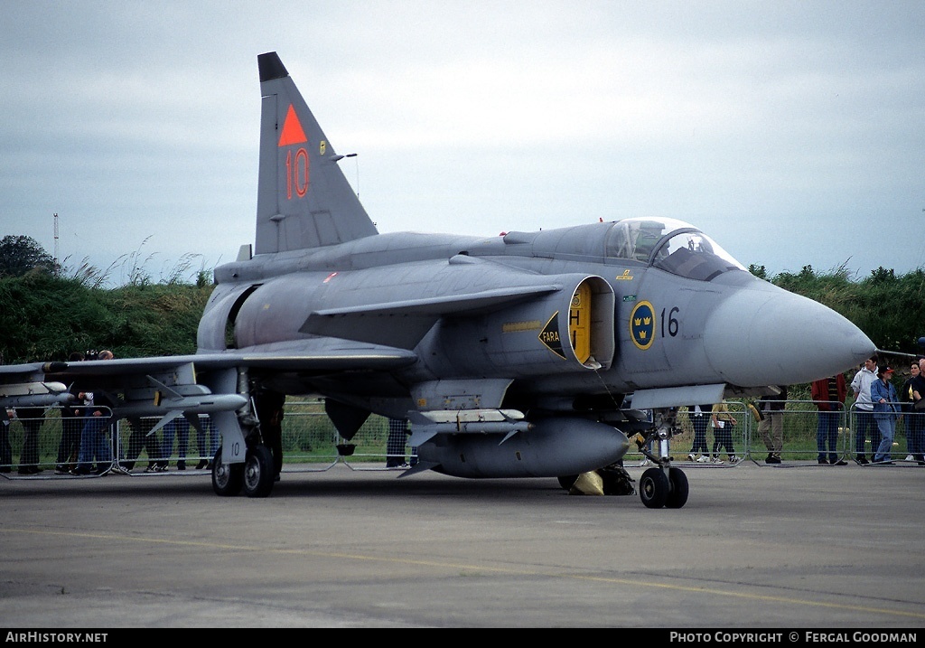Aircraft Photo of 37410 | Saab JA37C Viggen | Sweden - Air Force | AirHistory.net #80839