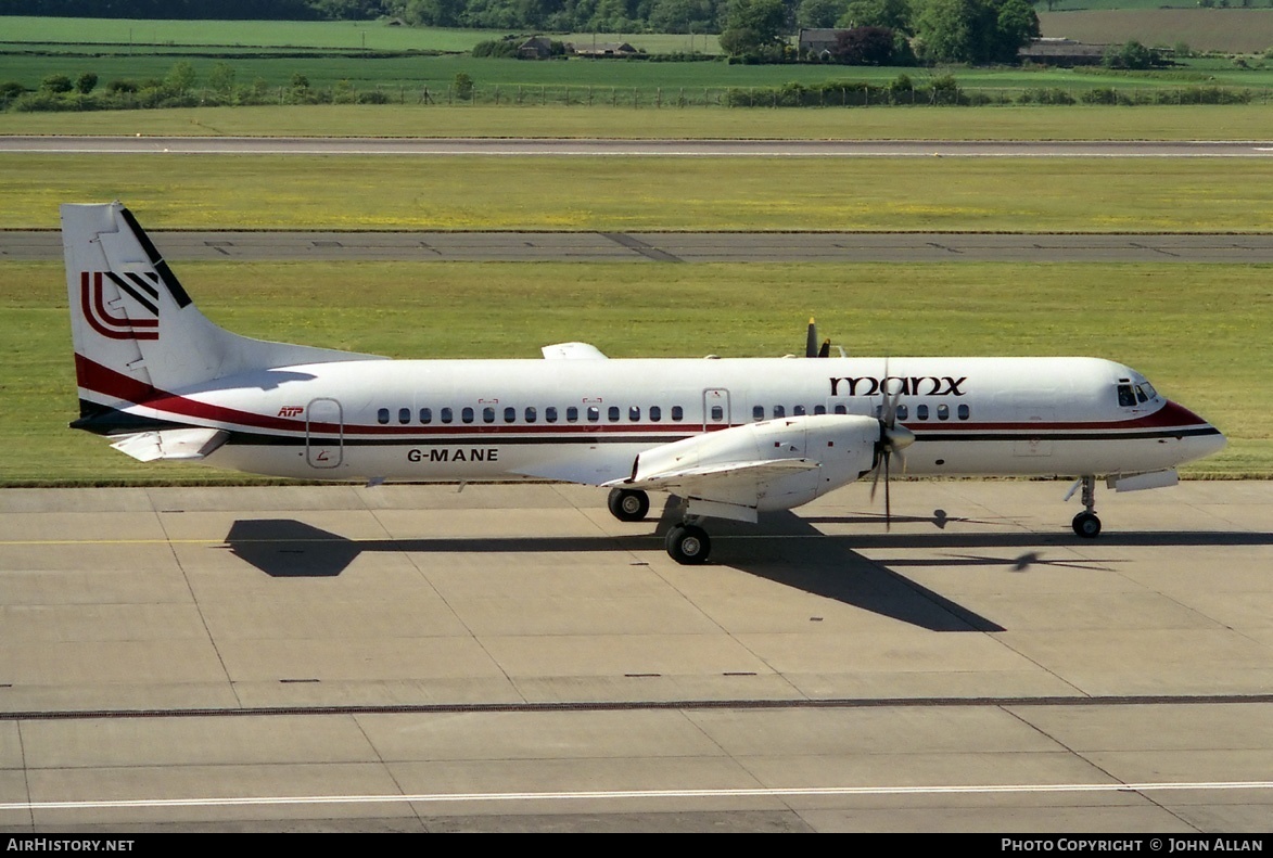 Aircraft Photo of G-MANE | British Aerospace ATP | Manx Airlines | AirHistory.net #80848