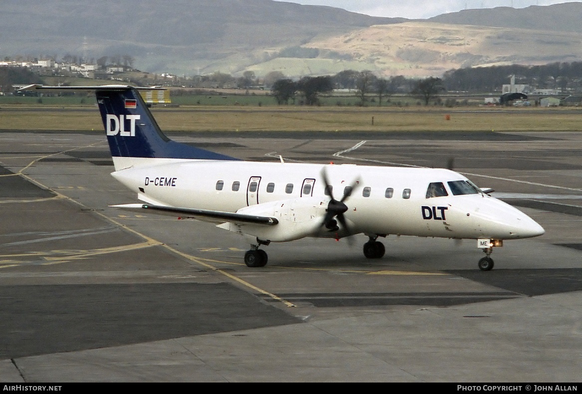 Aircraft Photo of D-CEME | Embraer EMB-120RT Brasilia | DLT - Deutsche Luftverkehrsgesellschaft | AirHistory.net #80853