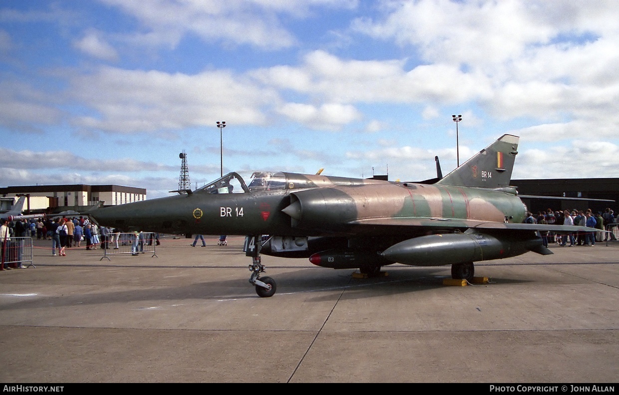 Aircraft Photo of BR14 | Dassault Mirage 5BR | Belgium - Air Force | AirHistory.net #80858