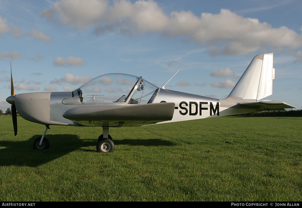 Aircraft Photo of G-SDFM | Evektor-Aerotechnik EV-97 Eurostar | AirHistory.net #80871