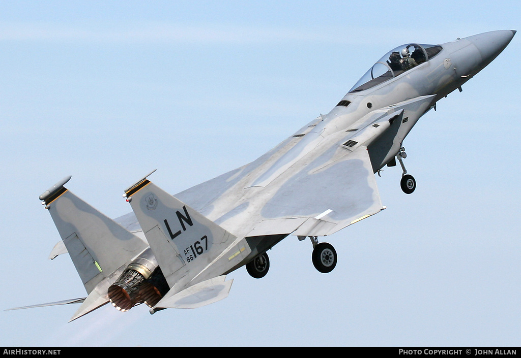 Aircraft Photo of 86-0167 / AF86-167 | McDonnell Douglas F-15C Eagle | USA - Air Force | AirHistory.net #80875